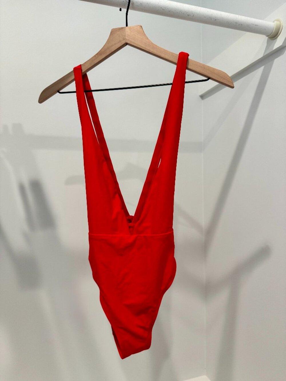 Pull&Bear Women's Red One Piece Bikini